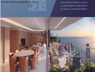 Apartamento para Venda, em Salvador, bairro Vitoria, 4 dormit�rios, 6 banheiros, 4 su�tes, 4 vagas