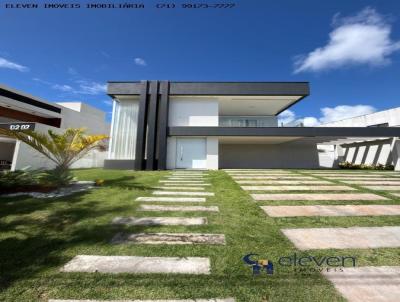 Casa para Venda, em Cama�ari, bairro Alphaville (abrantes), 4 dormit�rios, 4 banheiros, 4 su�tes, 4 vagas