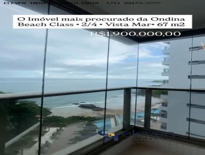 Apartamento para Venda, em Salvador, bairro Ondina, 2 dormit�rios, 1 banheiro, 1 su�te, 1 vaga