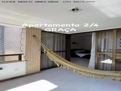 Apartamento para Venda, em Salvador, bairro Gra�a, 2 dormit�rios, 3 banheiros, 1 su�te, 2 vagas